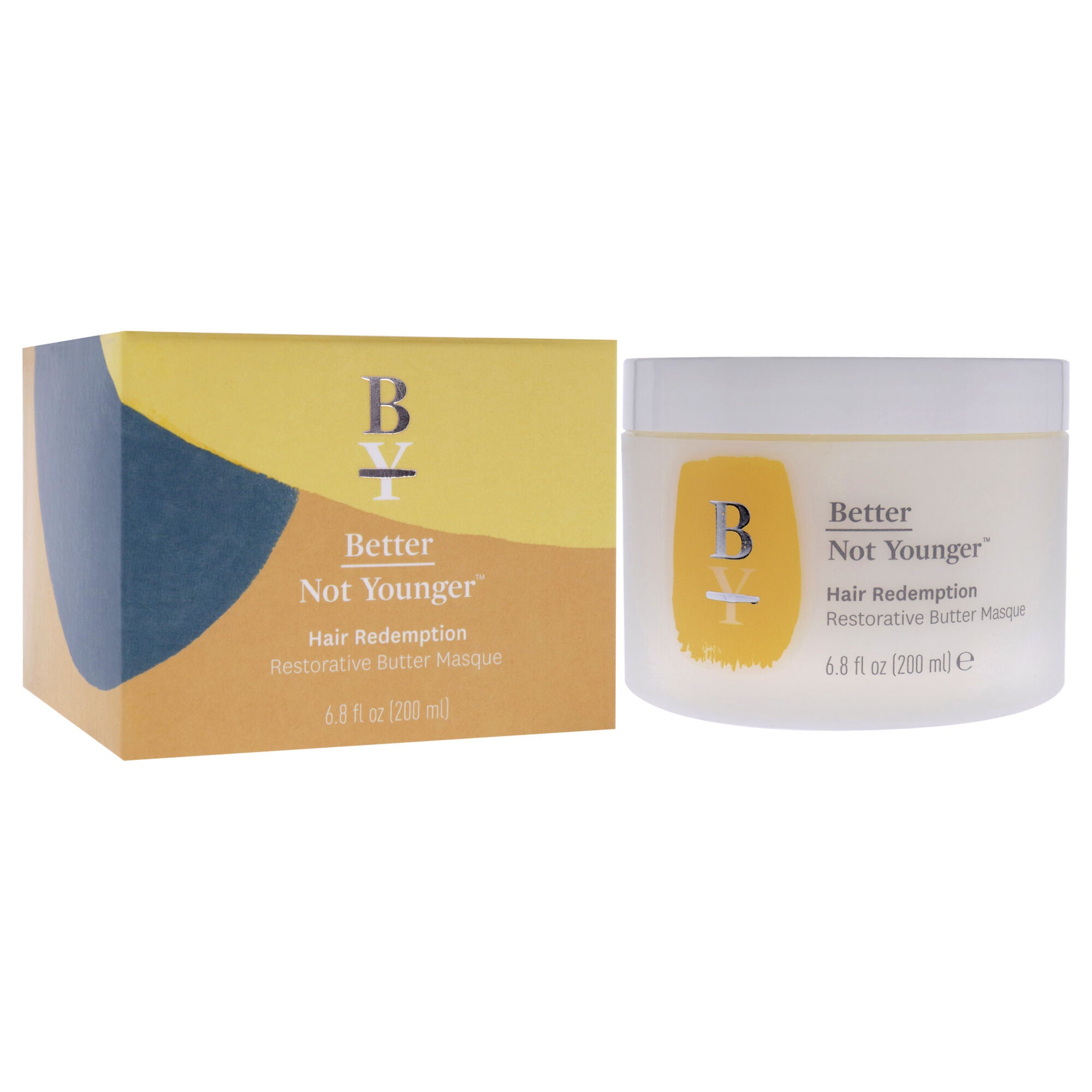 Hair Redemption Restorative Butter Masque by Better Not Younger for Unisex - 6.8 oz Masque, See Description, alternate image number 1