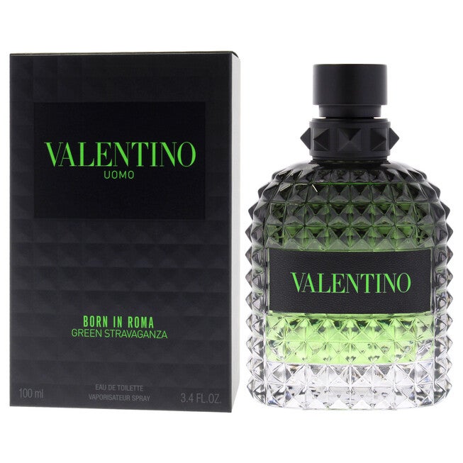 Valentino Uomo Born In Roma Green Stravaganza by Valentino for Men - 3.4 oz EDT Spray, NA, alternate image number null