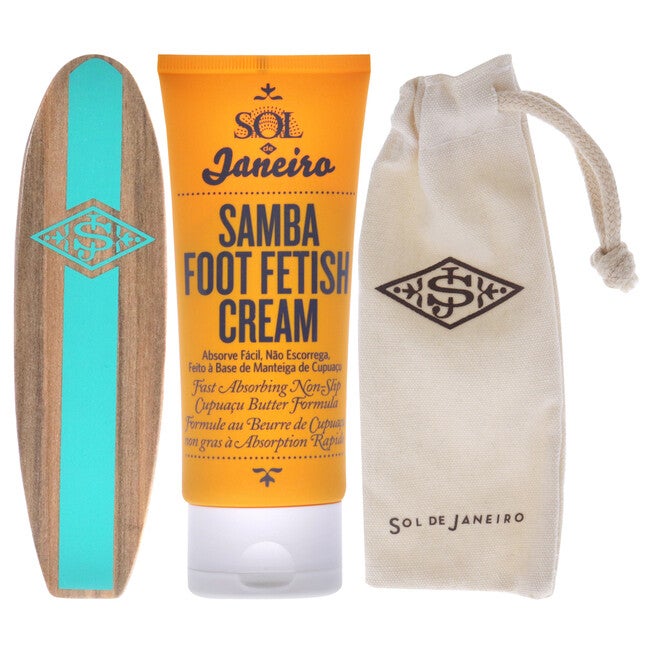 Samba 2-Step Foot Fetish Care by Sol de Janeiro for Unisex - 3 oz Cream, , alternate image number null