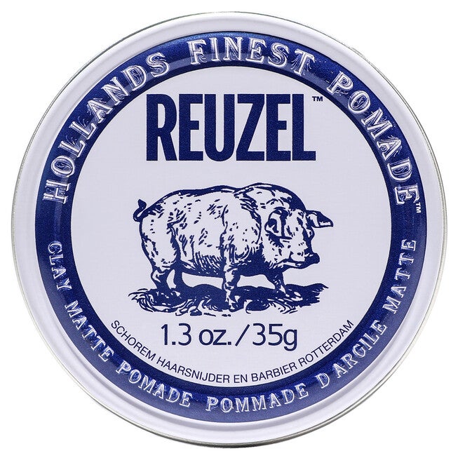 Clay Matte Pomade by Reuzel for Men - 1.3 oz Pomade, See Description, hi-res image number null