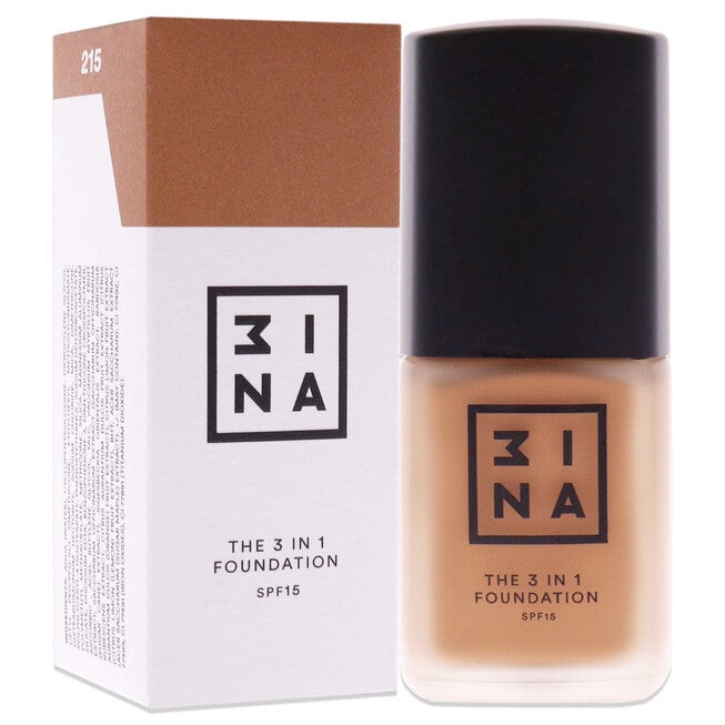 The 3-In-1 Foundation SPF 15 - 215 by 3INA for Women - 1.01 oz Foundation, NA, alternate image number null