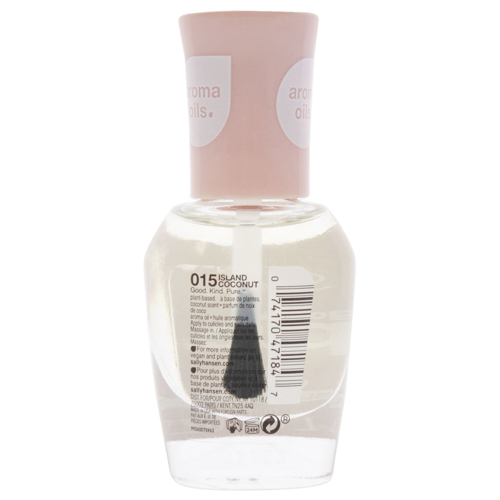 Good Kind Pure Vegan - 015 Island Coconut by Sally Hansen for Women - 0.33 oz Nail Polish, See Description, alternate image number 2