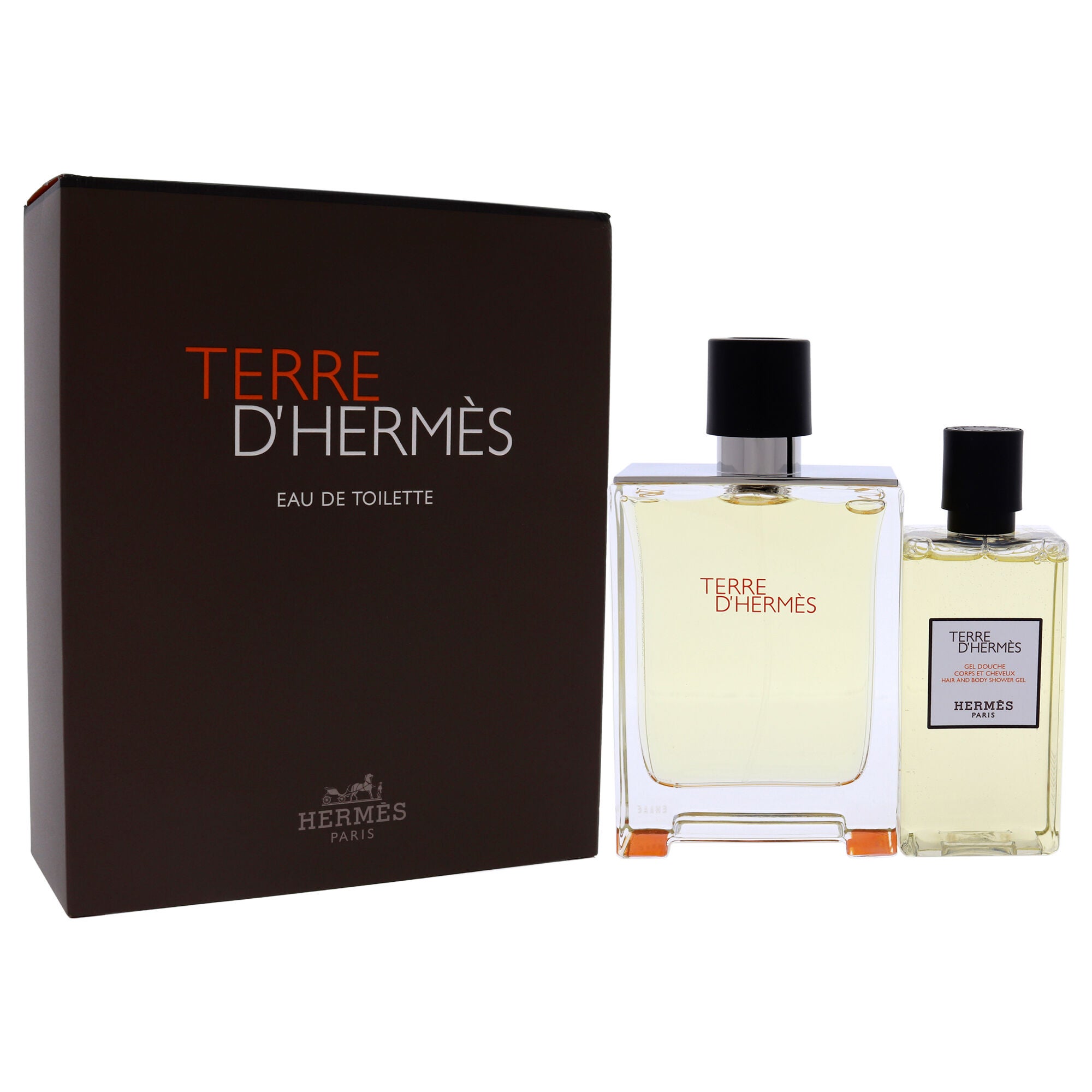 Terre DHermes by Hermes for Men - 2 Pc Gift Set 3.3oz EDT Spray, 2.7oz Hair and Body Shower Gel, , alternate image number 7