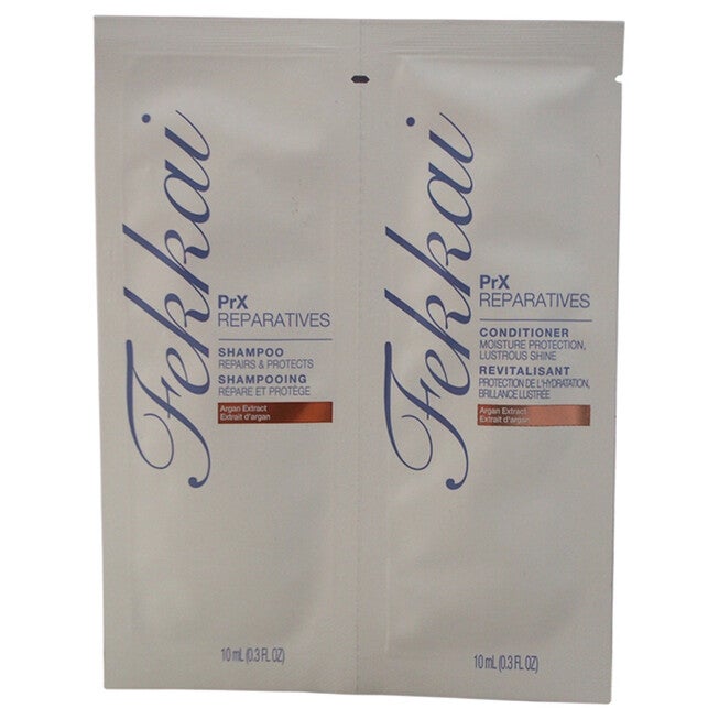 PRX Reparatives Shampoo & Conditioner Duo by Frederic Fekkai for Unisex - 2 x 0.3 oz Shampoo & Conditioner, NA, hi-res image number null