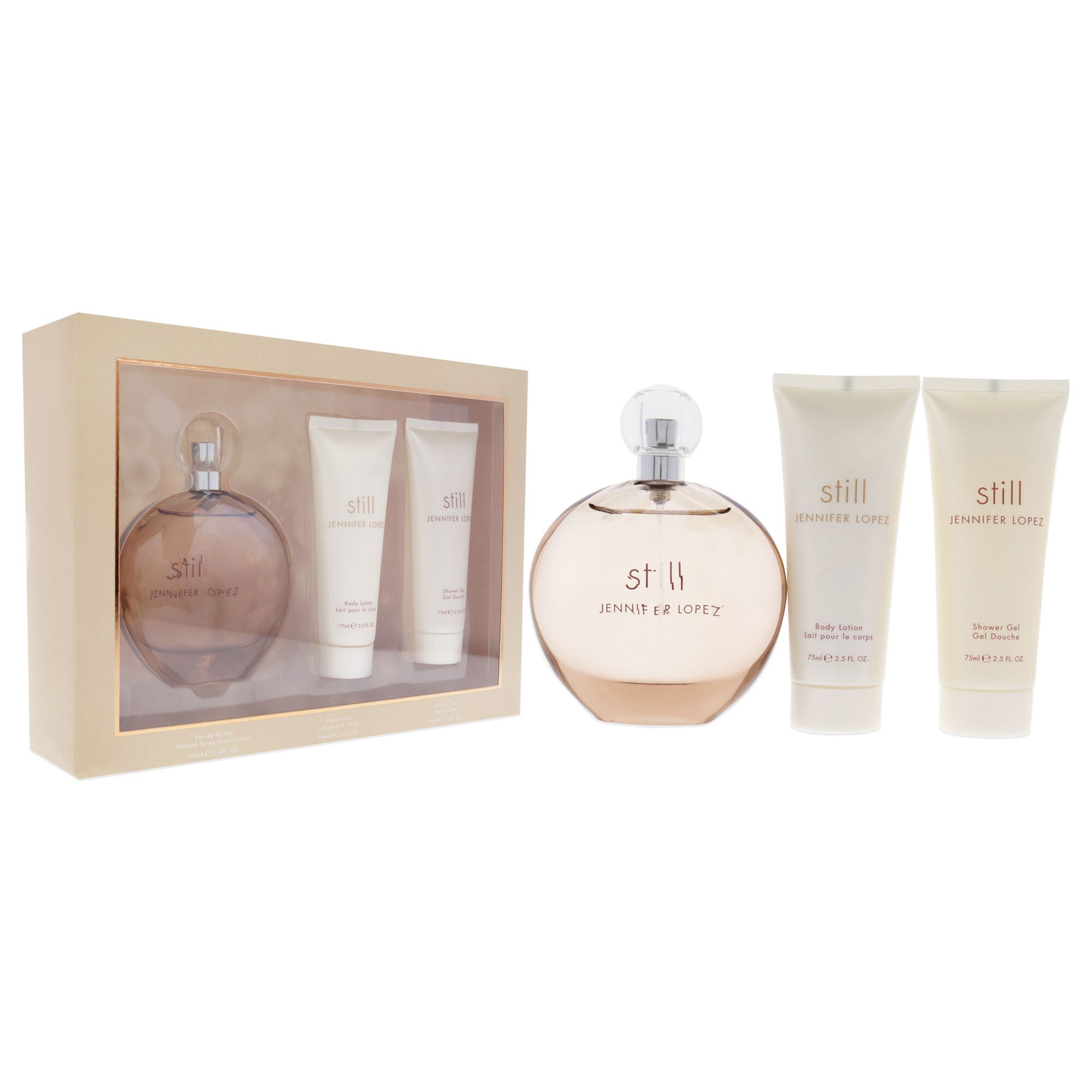Still by Jennifer Lopez for Women - 3 Pc Gift Set 3.4oz EDP Spray, 2.5oz Body Lotion, 2.5oz Shower Gel, , alternate image number 6