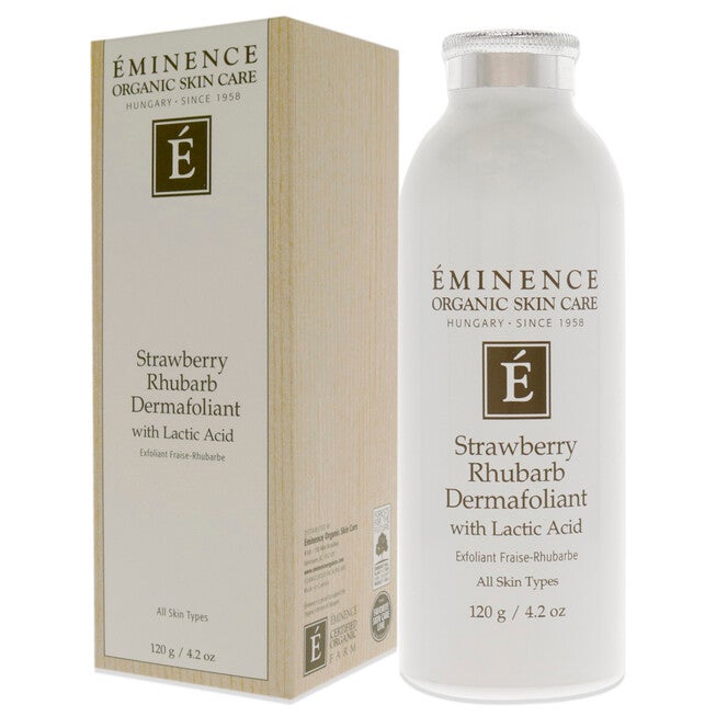 Strawberry Rhubarb Dermafoliant With Lactic Acid by Eminence for Unisex - 4.2 oz Exfoliator, , alternate image number null