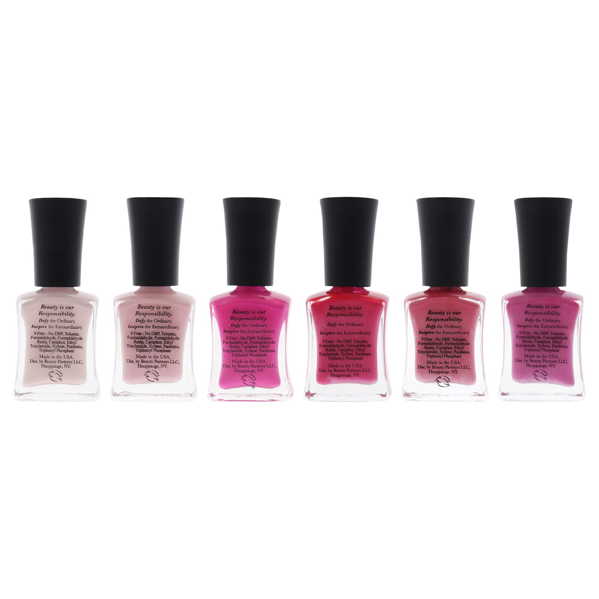 Wear Resistant Nail Lacquer Kit by Defy and Inspire for Women - 6 Pc Kit, , alternate image number 3