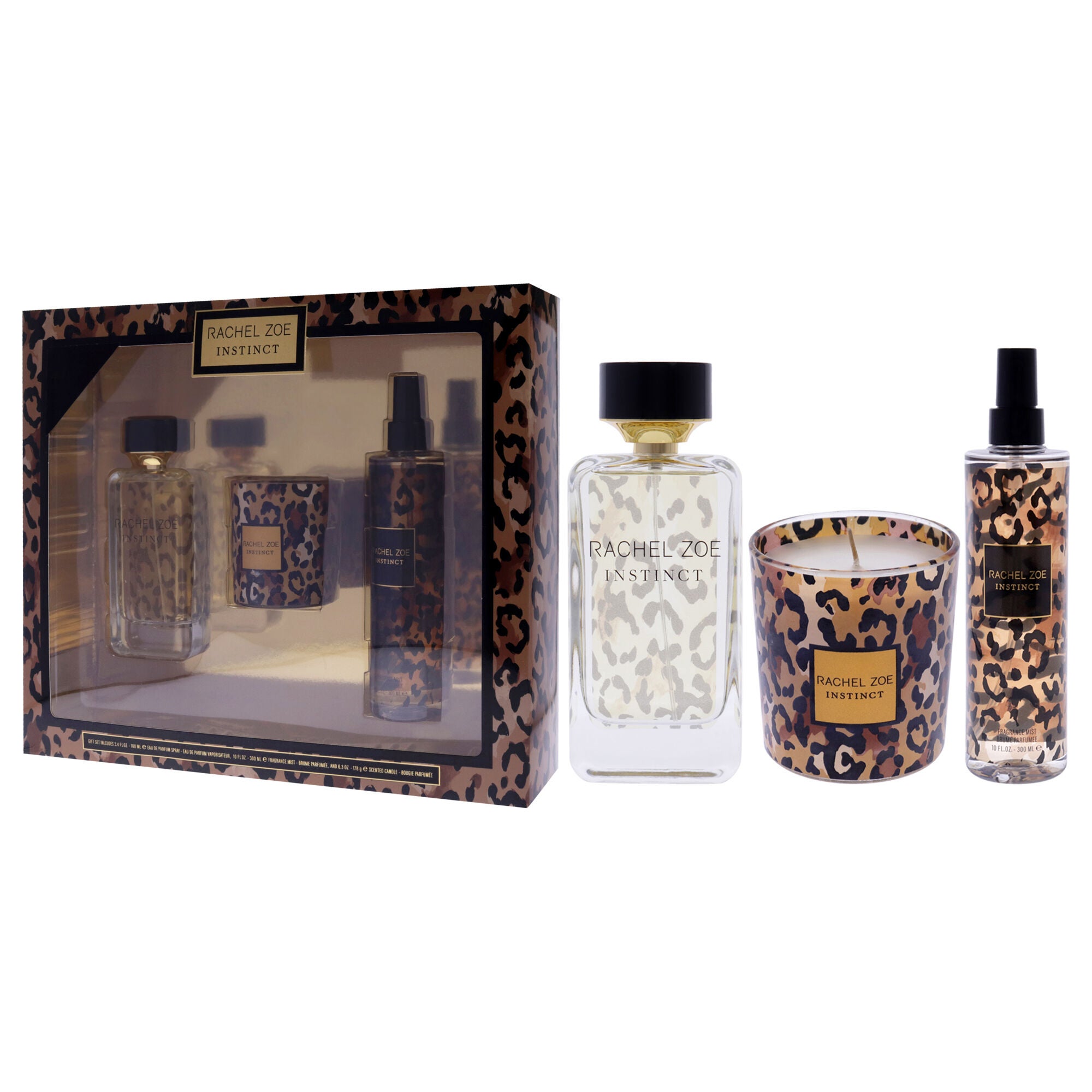 Instinct by Rachel Zoe for Women - 3 Pc 3.4oz EDP Spray, 10oz Fragrance Mist, 6.3oz Candle, See Description, alternate image number 3