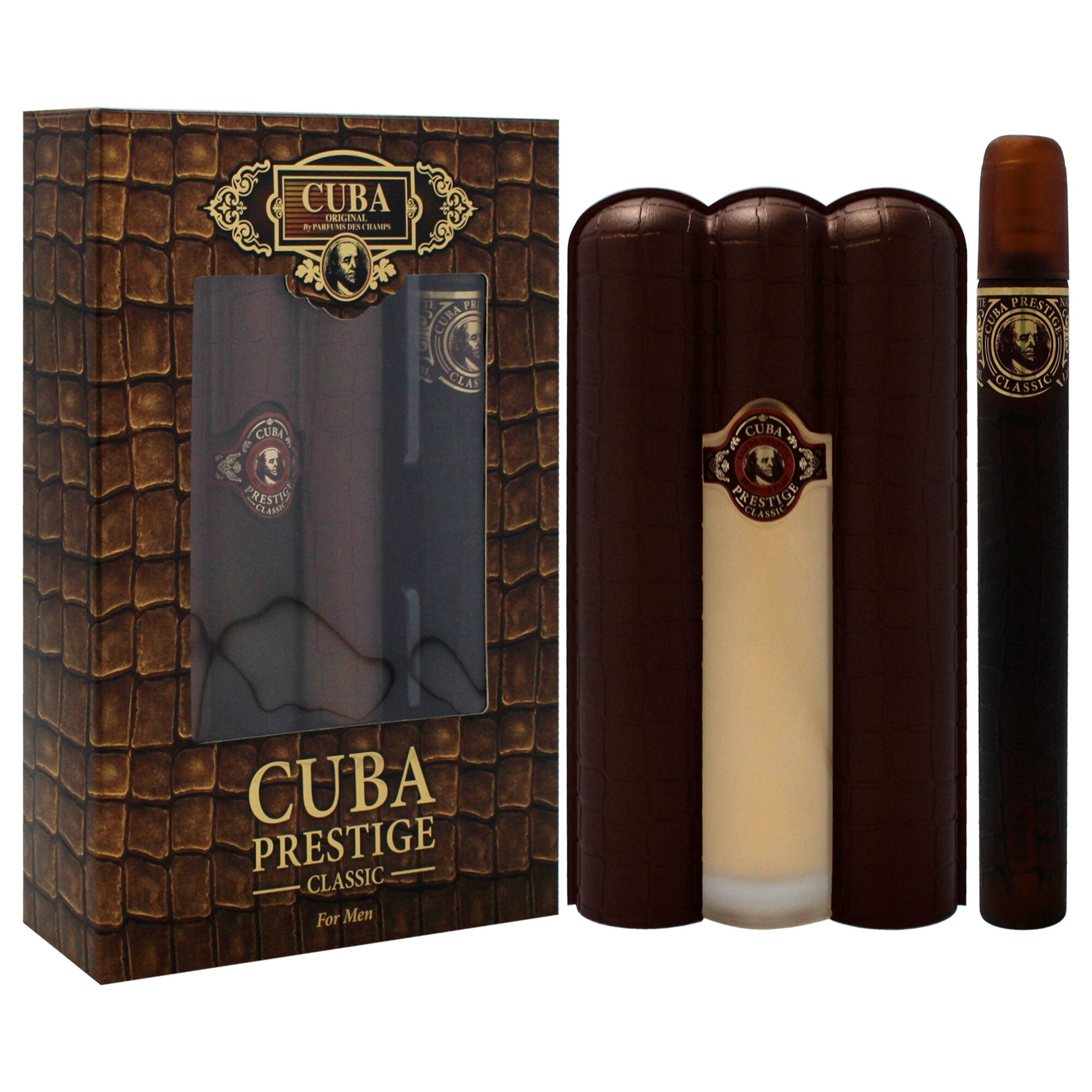 Cuba Prestige Classic by Cuba for Men - 2 Pc Gift Set 3oz EDT Spray, 1.17oz EDT Spray, , alternate image number 6