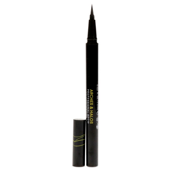 Fine Bristle Tip Pen - Warm Brown by Arches and Halos for Women - 0.02 oz Eyebrow Pen, , alternate image number null