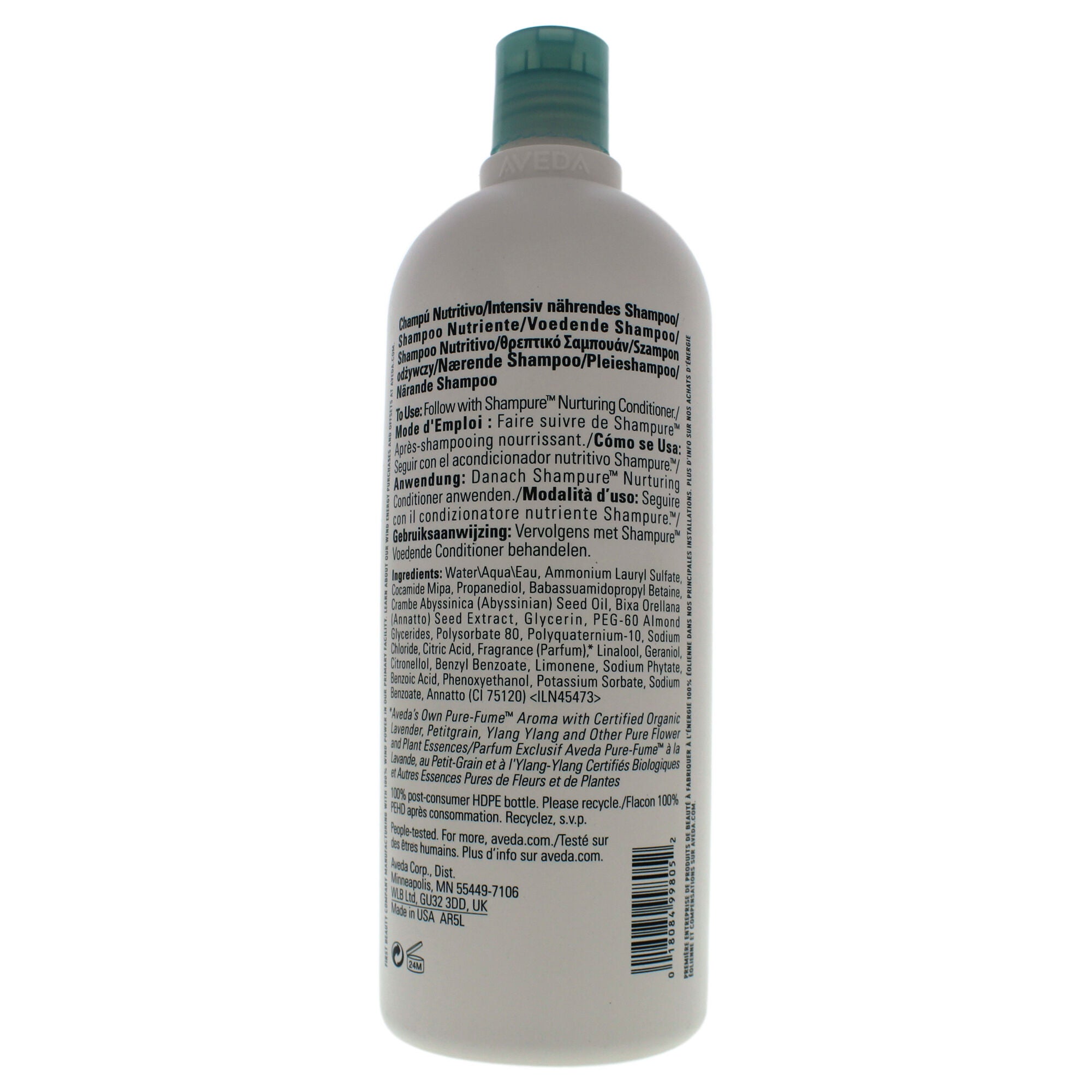 Shampure Shampoo by Aveda for Unisex - 33.8 oz Shampoo, See Description, alternate image number 2