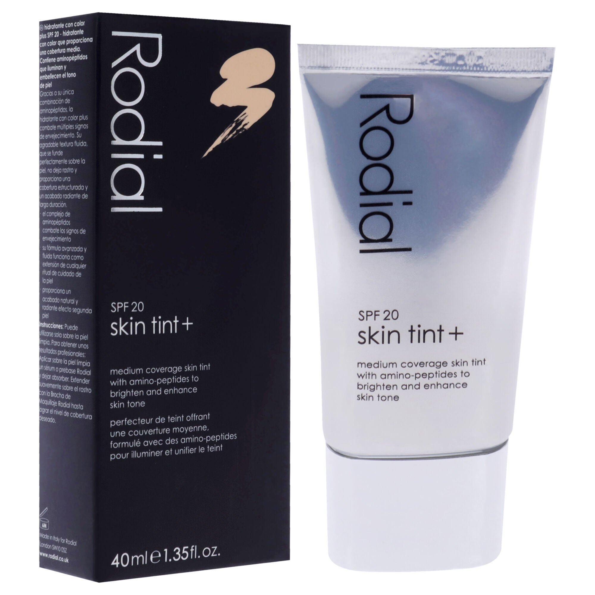 Skin Tint SPF 20 - 01 Capri Light by Rodial for Women - 1.35 oz Foundation, See Description, alternate image number 2
