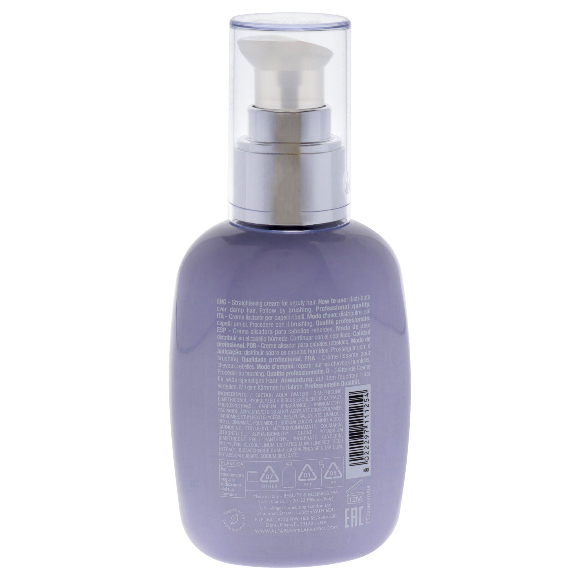 Semi Di Lino Smooth Smoothing Cream by Alfaparf Milano for Unisex - 4.23 oz Cream, See Description, alternate image number 2