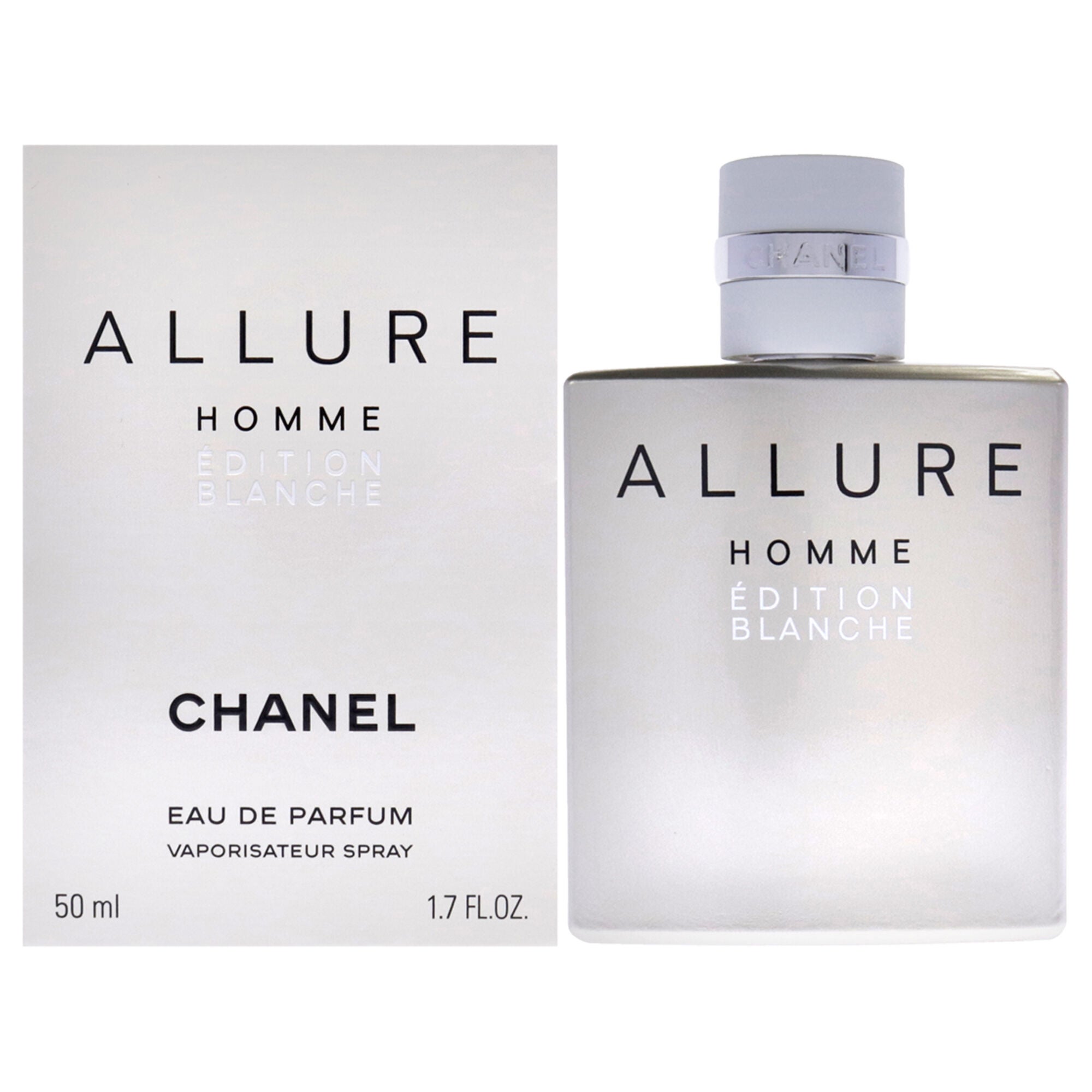 Allure Homme Edition Blanche by Chanel for Men - 1.7 oz EDP Spray, See Description, hi-res image number 0