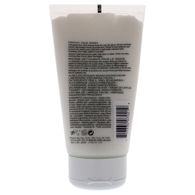 Checks and Balances Frothy Face Wash by Origins for Unisex - 5 oz Cleanser, NA, alternate image number null