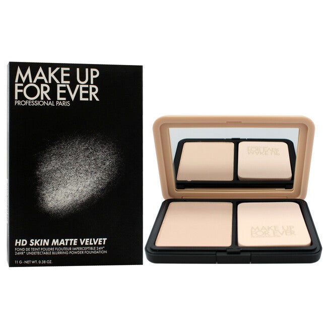 HD Skin Matte Velvet Powder Foundation - 1N00 Alabaster by Make Up For Ever for Women - 0.38 oz Foundation, NA, alternate image number null