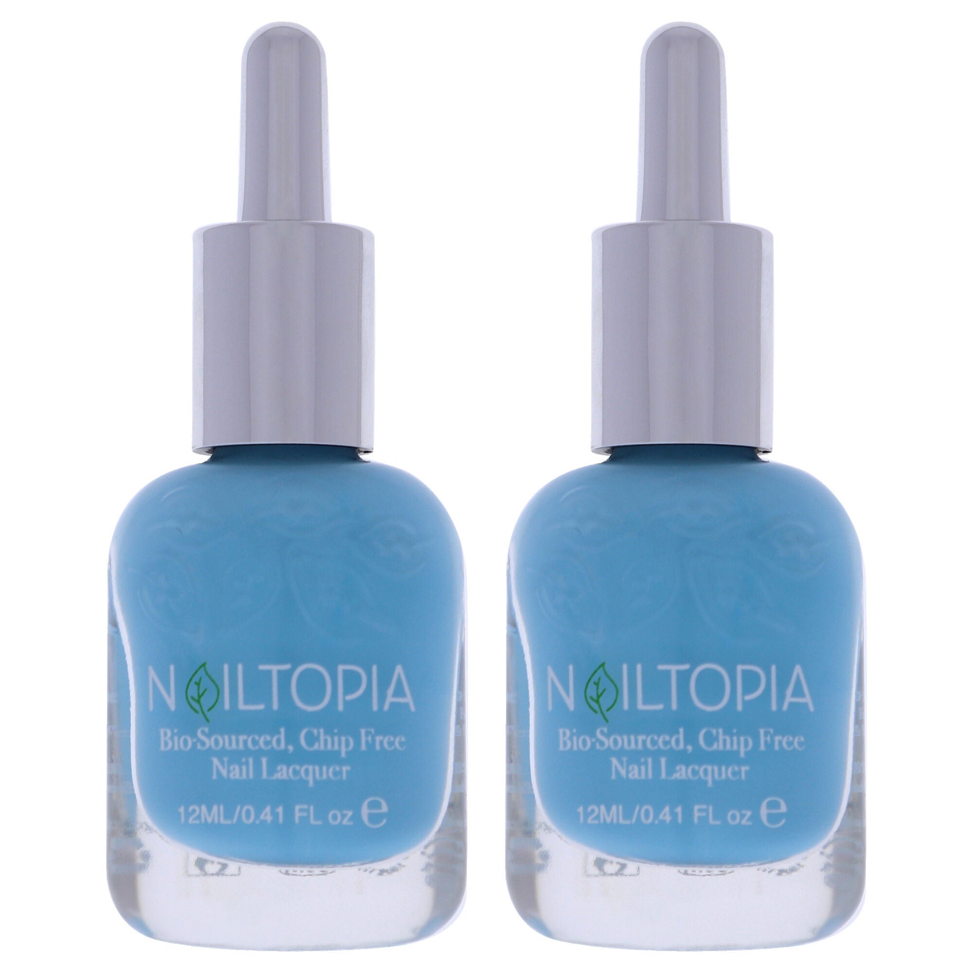 Bio-Sourced Chip Free Nail Lacquer - Tropinail by Nailtopia for Women - 0.41 oz Nail Polish - Pack of 2, See Description, hi-res image number 0