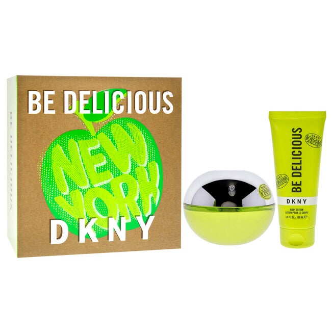 DKNY Be Delicious by Donna Karan for Women - 2 Pc Gift Set 3.4oz EDP Spray, 3.4oz Body Lotion, See Description, alternate image number 2
