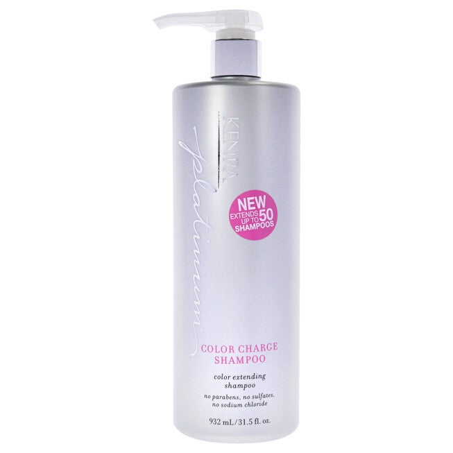 Platinum Color Charge Shampoo by Kenra for Unisex - 31.5 oz Shampoo, NA, hi-res image number null