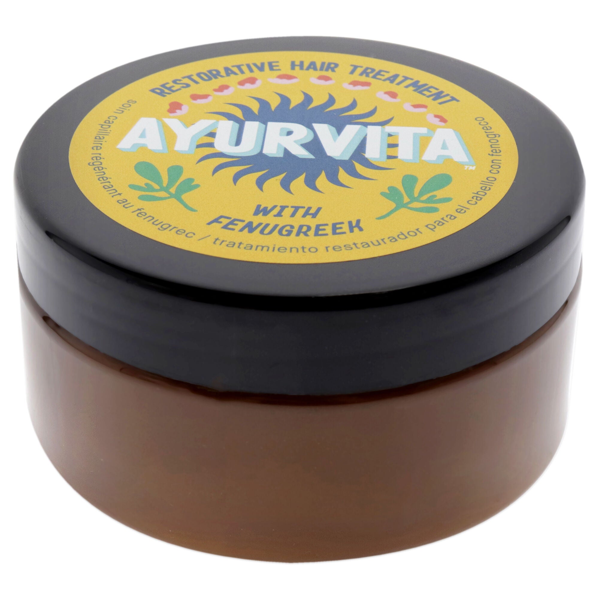 Restorative Hair Treatment With Fenugreek by AyurVita for Unisex - 5.2 oz Treatment, , alternate image number 5
