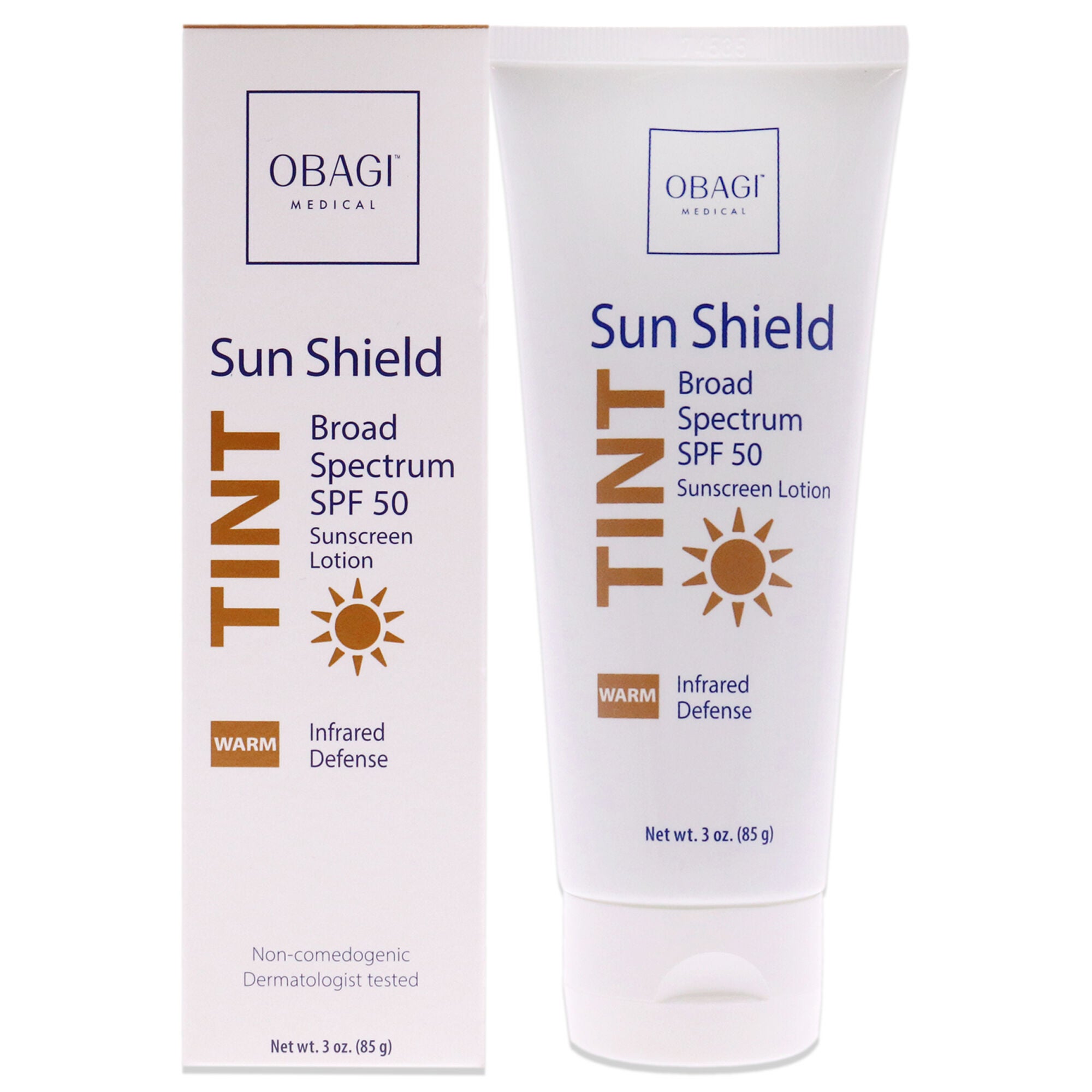 Sun Shield Tint SPF 50 - Warm by Obagi for Unisex - 3 oz Sunscreen, , alternate image number 5