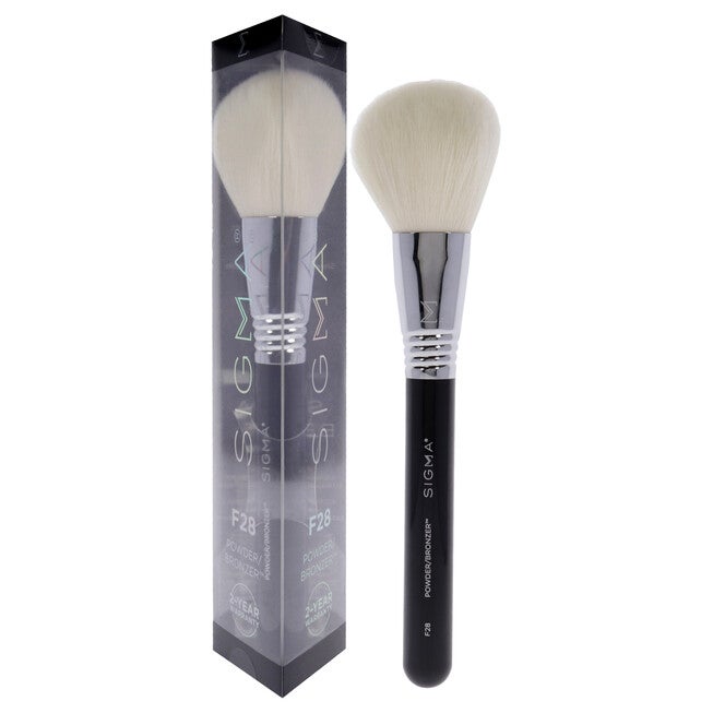 Powder and Bronzer Brush - F28 by SIGMA for Women - 1 Pc Brush, NA, hi-res image number null