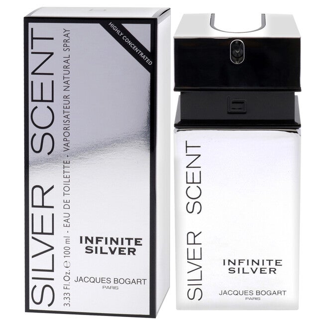 Silver Scent Infinite Silver by Jacques Bogart for Men - 3.33 oz EDT Spray, NA, alternate image number null