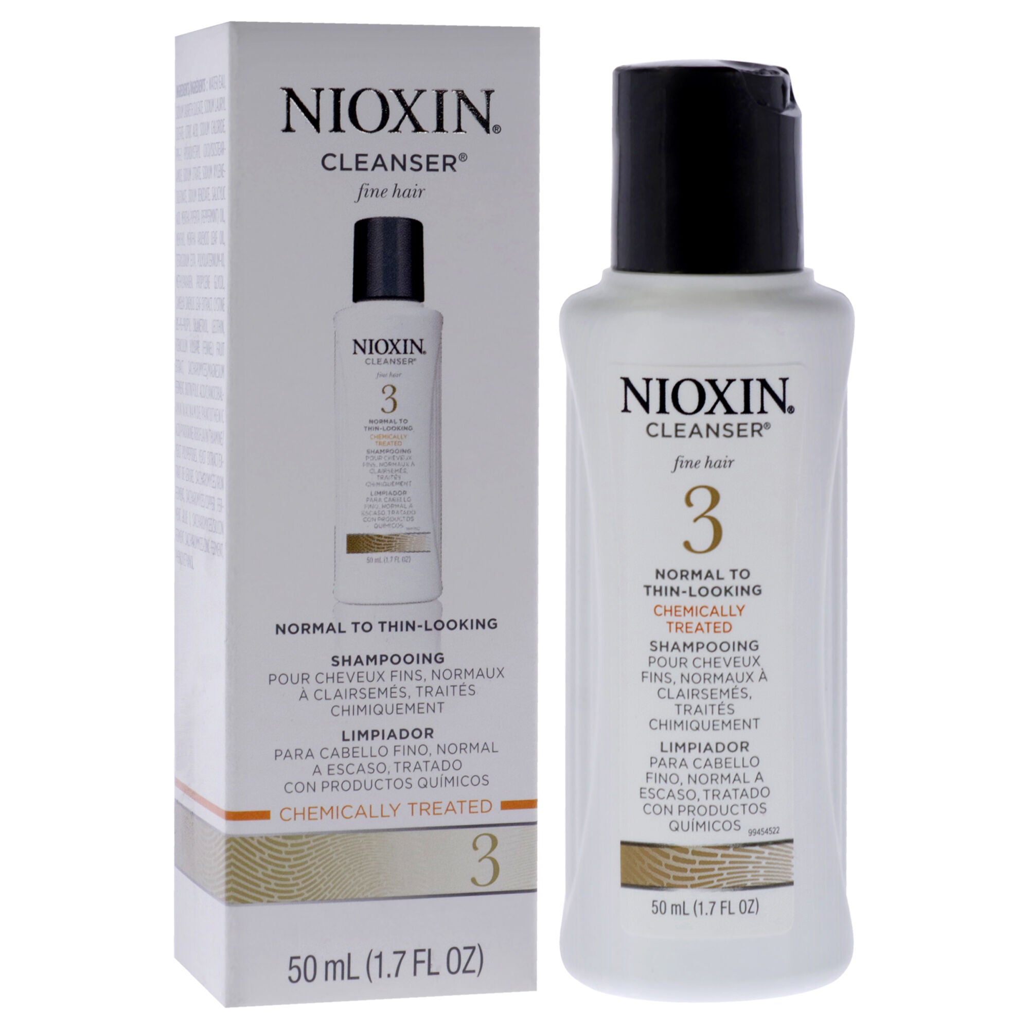 System 3 Cleanser Shampoo by Nioxin for Unisex - 1.7 oz Shampoo, See Description, alternate image number 2