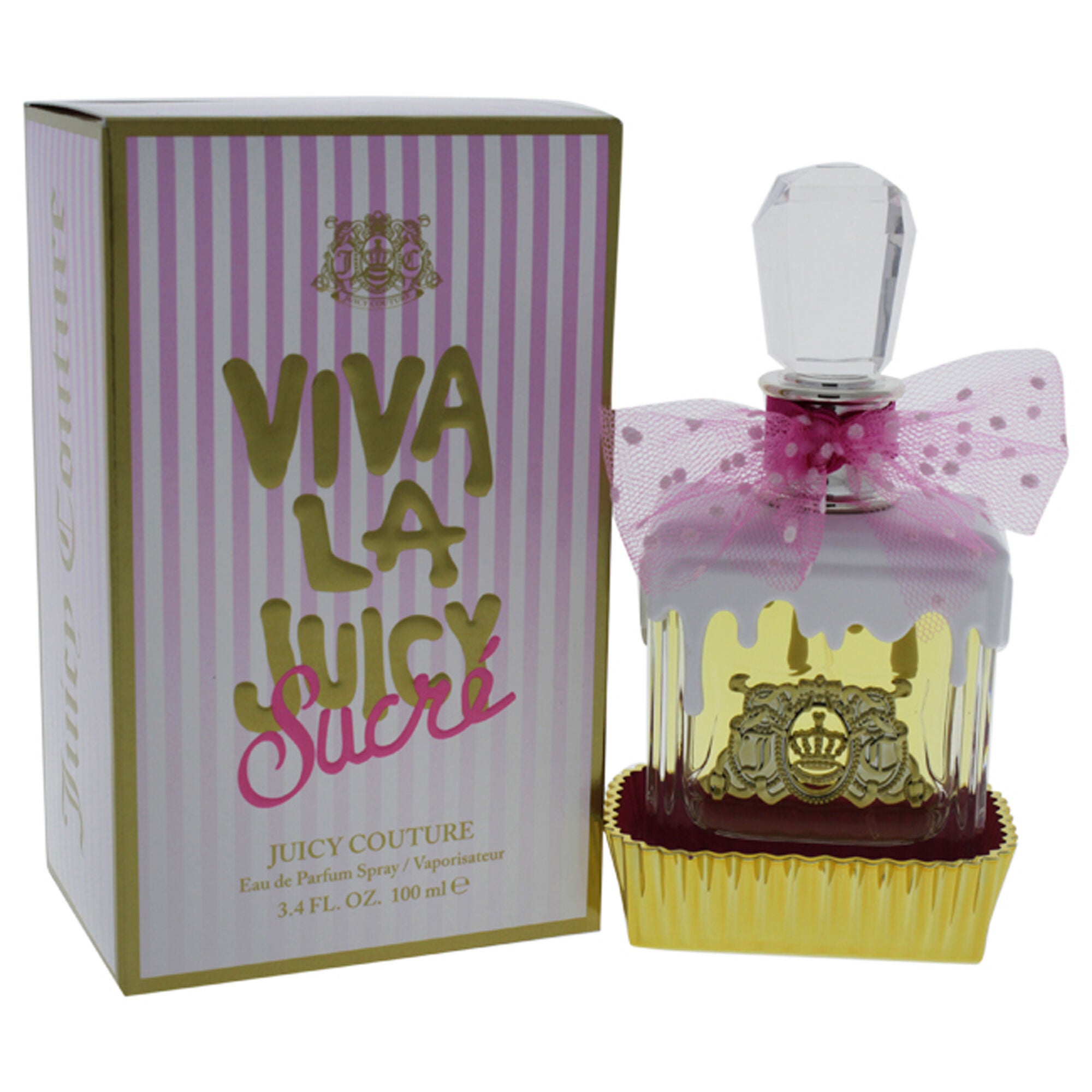 Viva La Juicy Sucre by Juicy Couture for Women - 3.4 oz EDP Spray, See Description, hi-res image number 0