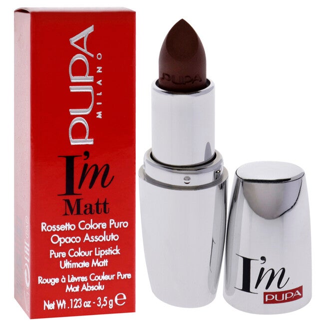 I Am Matte Pure Colour Lipstick - 016 Mochaccino by Pupa Milano for Women - 0.123 oz Lipstick, NA, alternate image number null