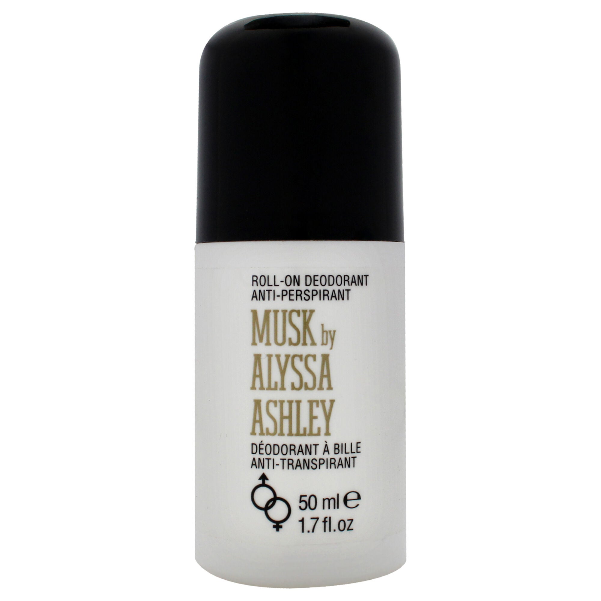 Musk Deodorante Antitranspirante by Alyssa Ashley for Unisex - 1.7 oz Deodorant Roll-On, See Description, hi-res image number 0