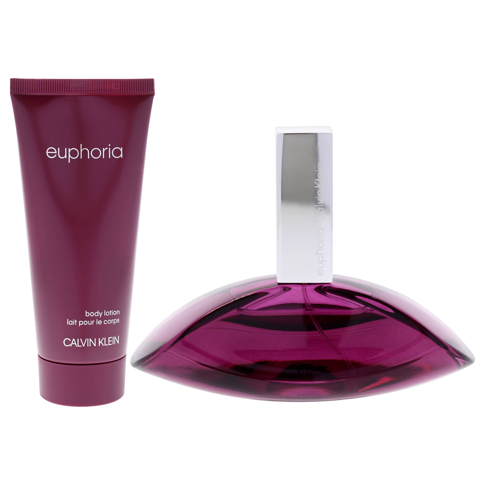 Euphoria by Calvin Klein for Women - 2 Pc Gift Set 1.7oz EDP Spray, 3.4oz Sensual Skin Lotion, See Description, alternate image number 4