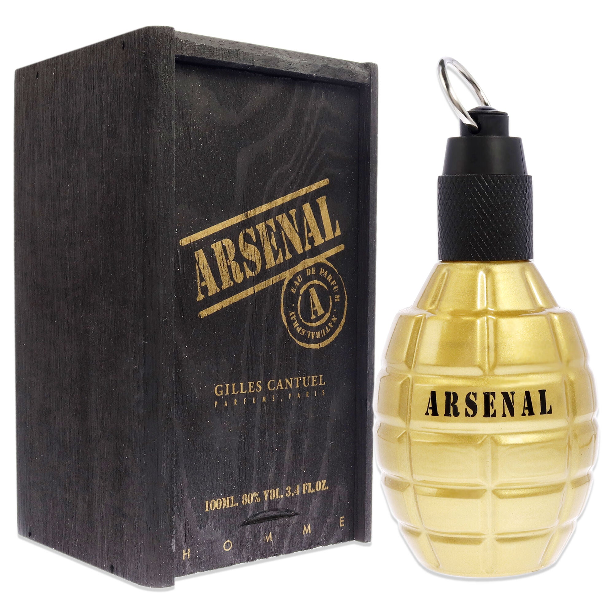 Arsenal Gold by Gilles Cantuel for Men - 3.4 oz EDP Spray, , alternate image number 6