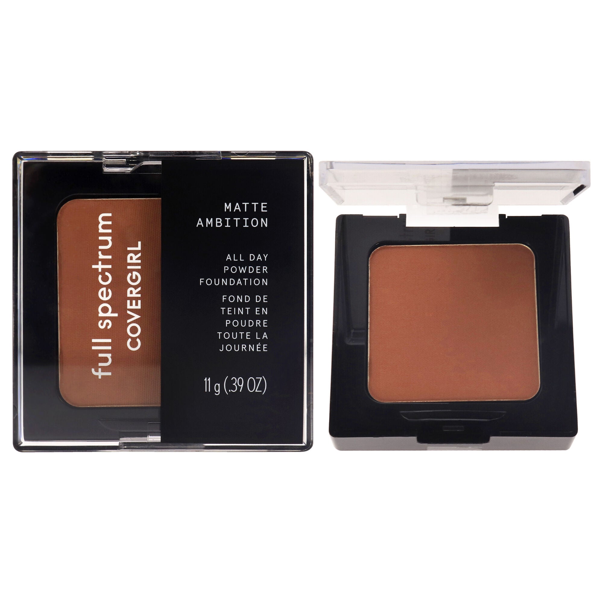 Matte Ambition All Day Powder Foundation - Deep Natural 2 by CoverGirl for Women - 0.39 oz Powder, , alternate image number 5
