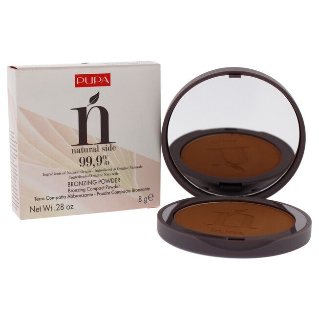 Natural Side Bronzing Powder - 003 lntense Bronze by Pupa Milano for Women - 0.28 oz Powder, NA, alternate image number null