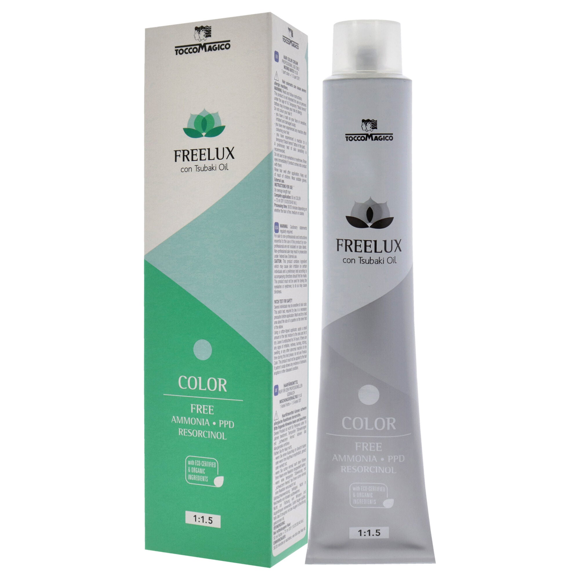 Freelux Permanet Hair Color - 5.04 Cocoa by Tocco Magico for Unisex - 3.38 oz Hair Color, , alternate image number 8