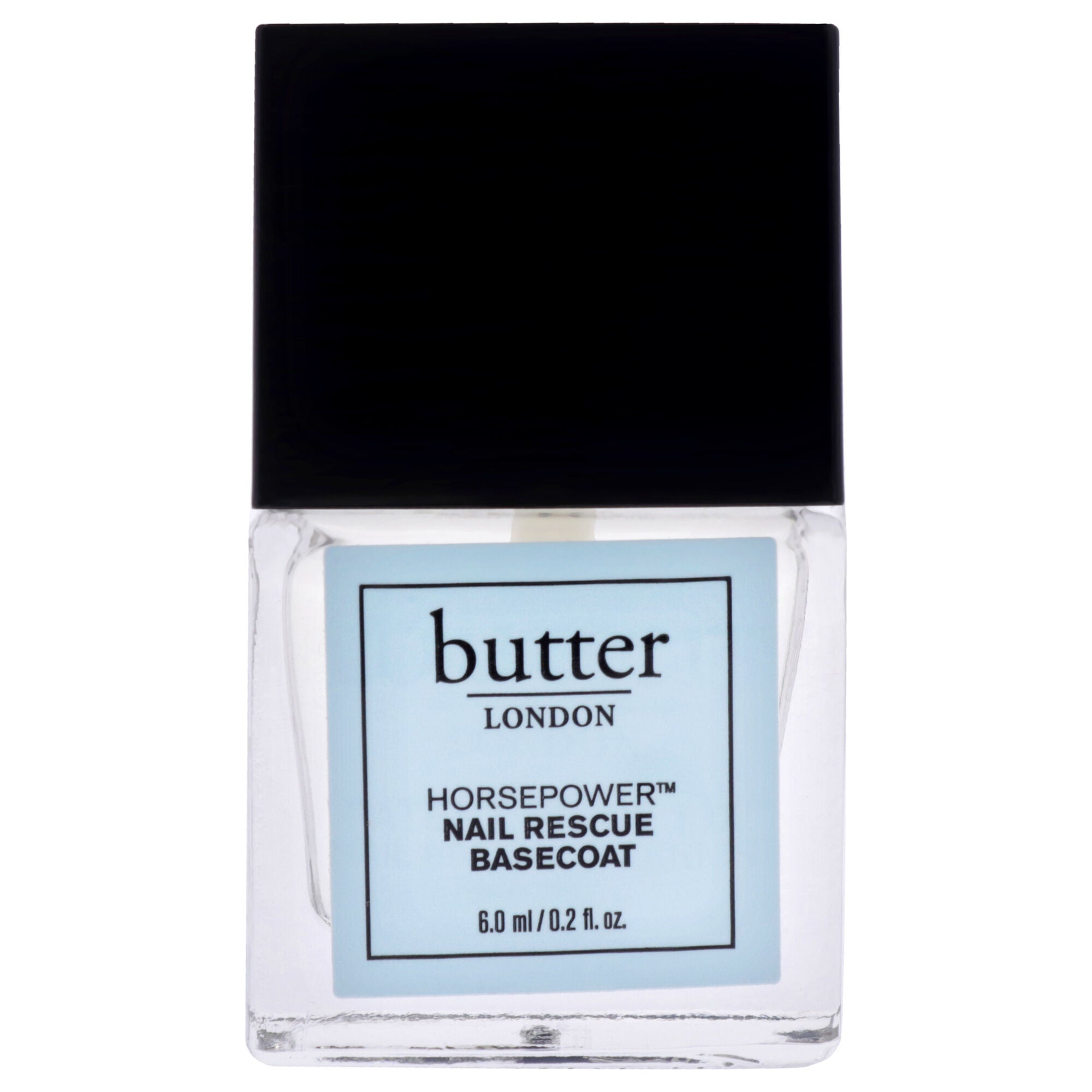 Horse Power Nail Rescue Base Coat by Butter London for Women - 0.2 oz Nail Treatment, See Description, hi-res image number 0