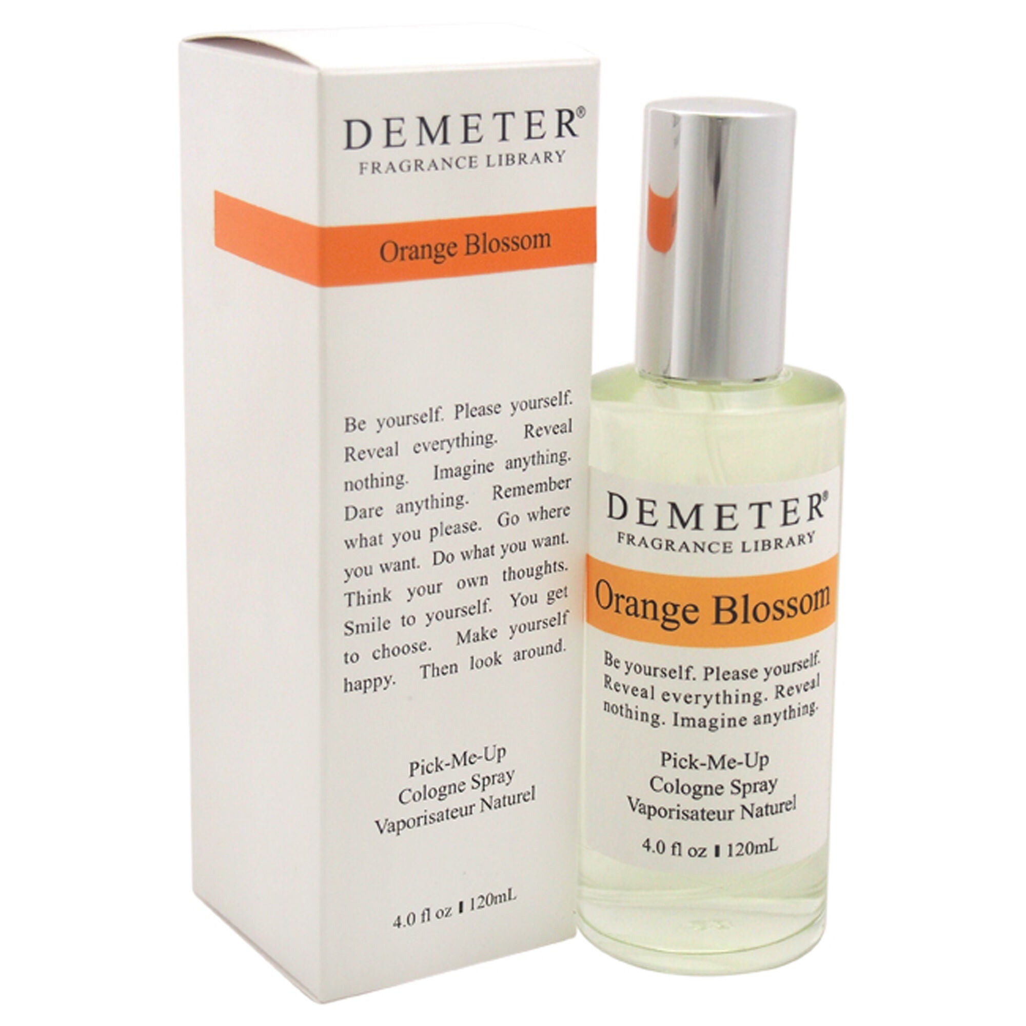 Orange Blossom by Demeter for Unisex - 4 oz Cologne Spray, See Description, hi-res image number 0