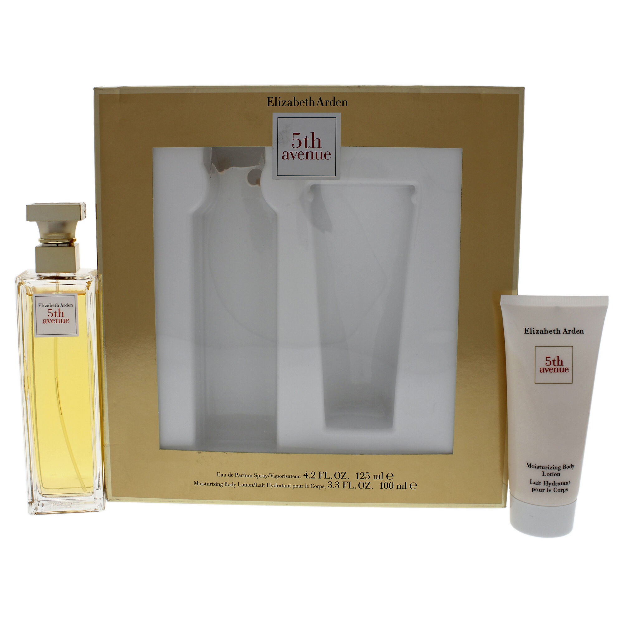 5th Avenue by Elizabeth Arden for Women - 2 Pc Gift Set 4.2oz EDP Spray, 3.3oz Moisturizing Body Lotion, See Description, hi-res image number 0