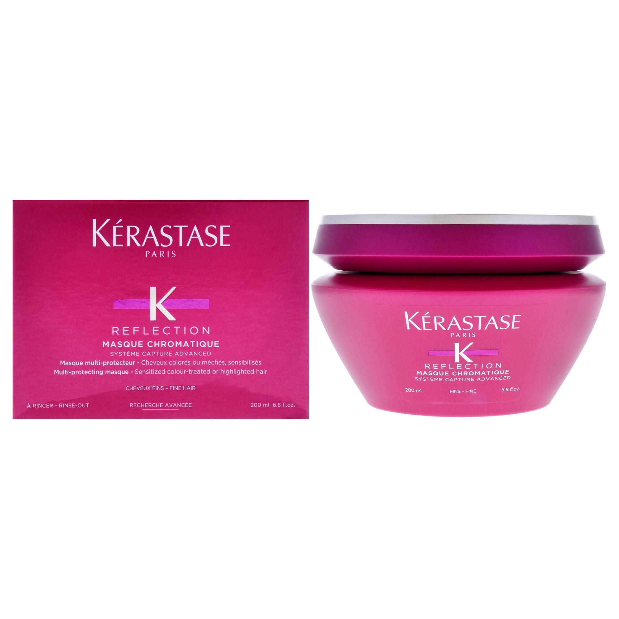 Reflection Masque Chromatique - Fine Hair by Kerastase for Unisex - 6.8 oz Masque, See Description, hi-res image number 0