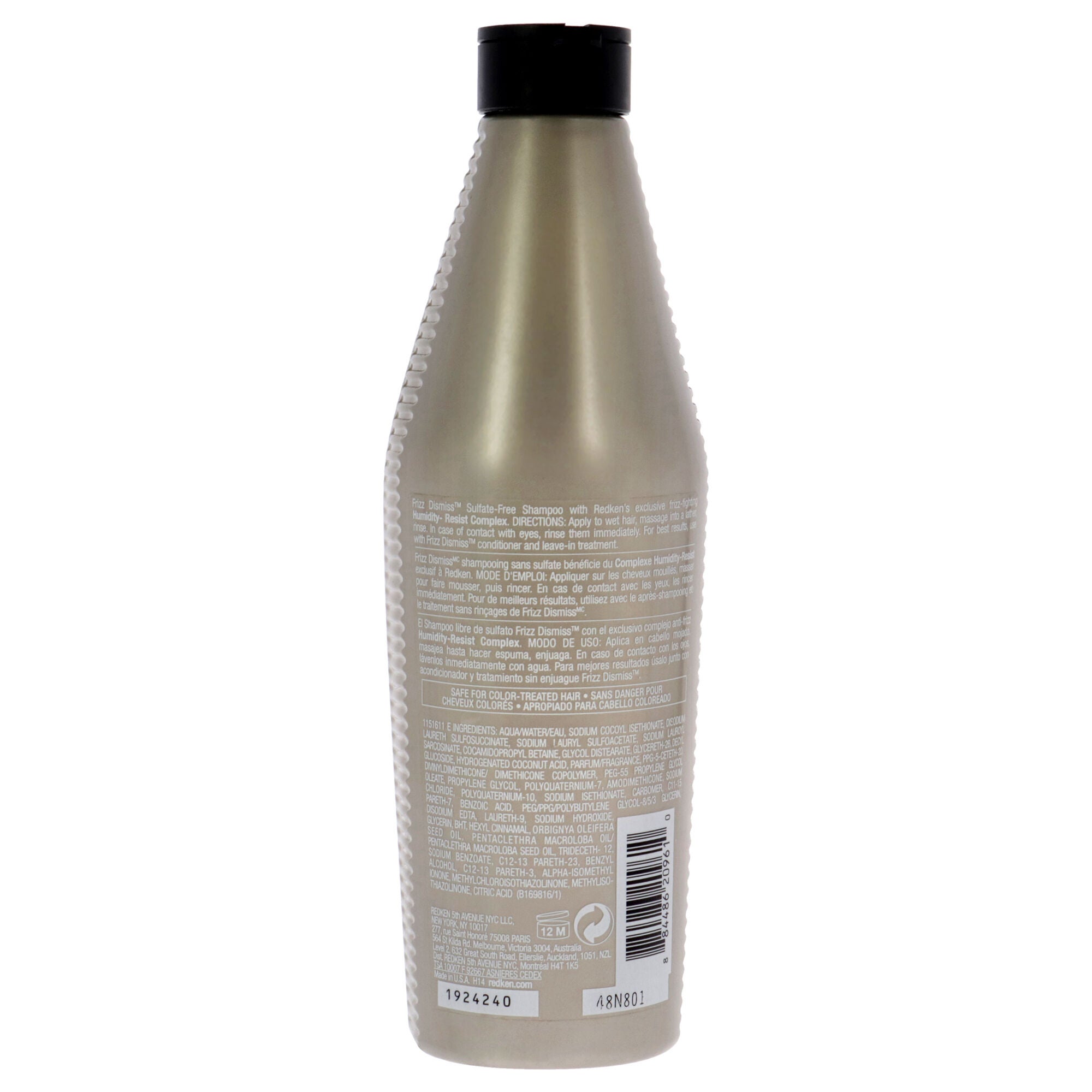 Frizz Dismiss Shampoo by Redken for Unisex - 10.1 oz Shampoo, , alternate image number 3