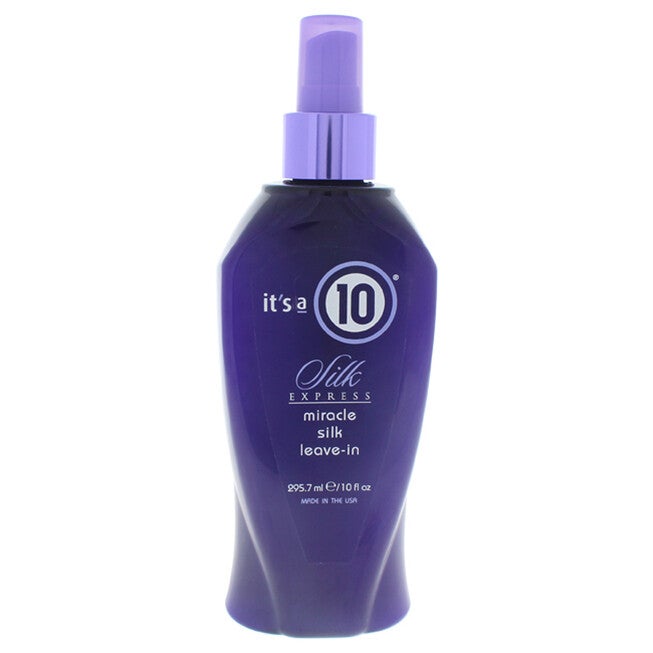Silk Express Miracle Silk Leave-In by Its A 10 for Unisex - 10 oz Conditioner, NA, hi-res image number null