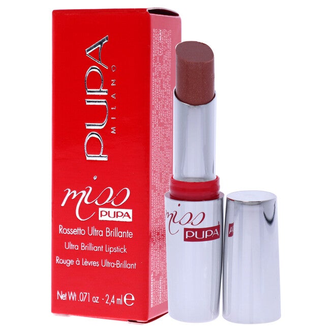 Miss Pupa Ultra Brilliant Lipstick - 600 Champagne by Pupa Milano for Women - 0.071 oz Lipstick, NA, alternate image number null