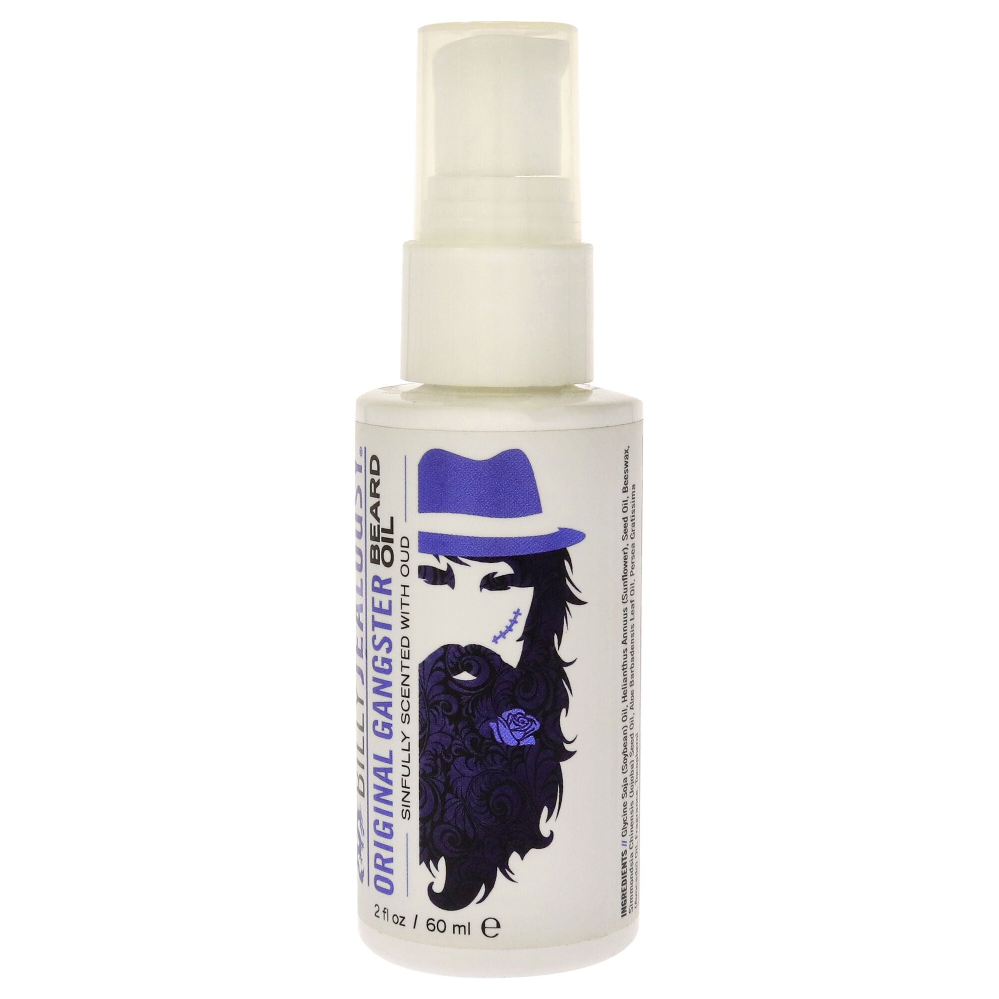 Original Gangster Beard Oil by Billy Jealousy for Men - 2 oz Oil, See Description, hi-res image number 0
