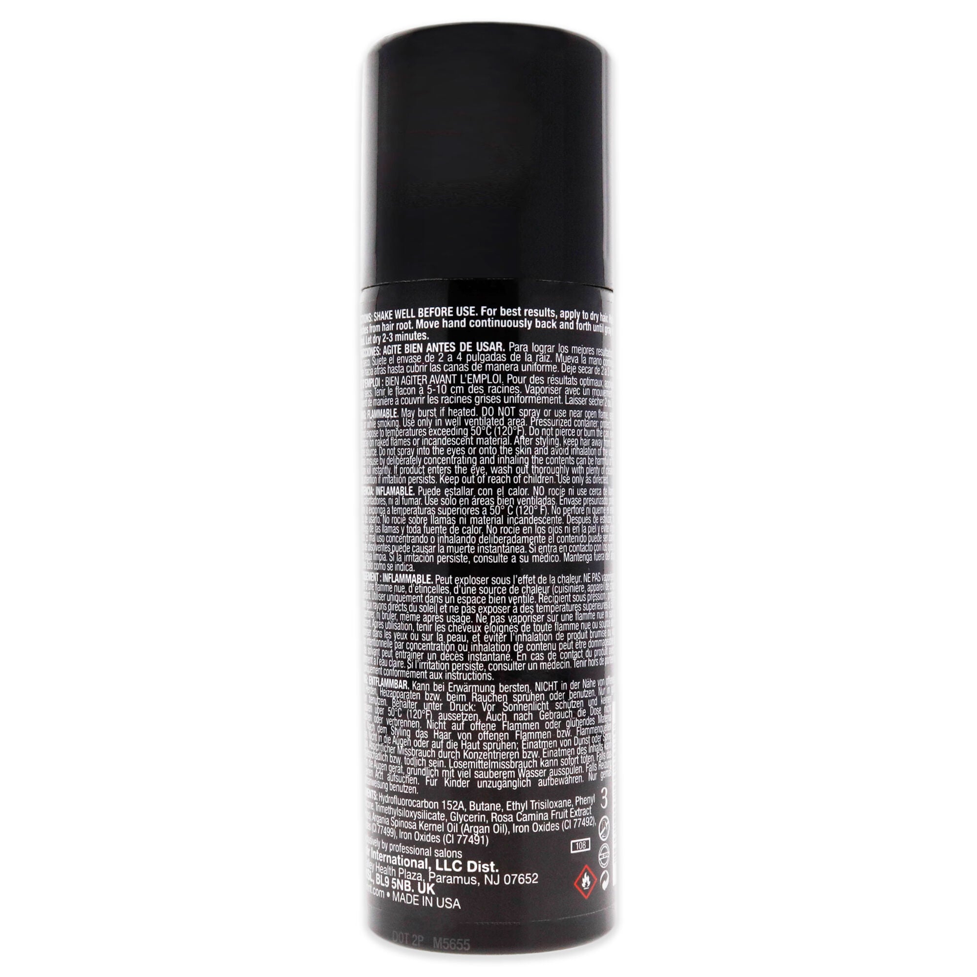 Root Concealer Temporary Touch Up Spray - Medium Brown by Agadir for Unisex - 2 oz Hair Color, See Description, alternate image number 1