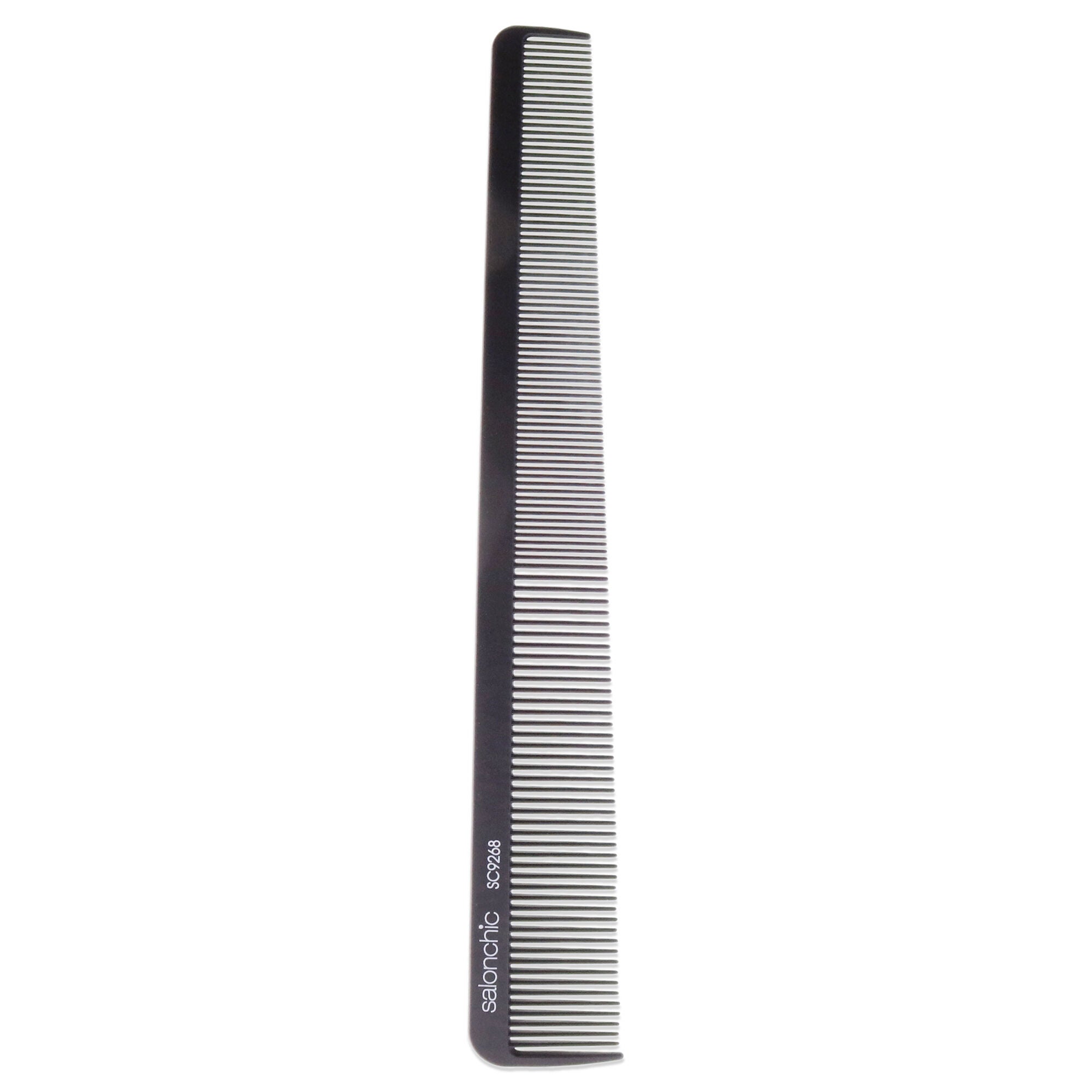 Barber Taper Carbon Comb High Heat Resistant 8 by SalonChic for Unisex - 1 Pc Comb, , alternate image number 3