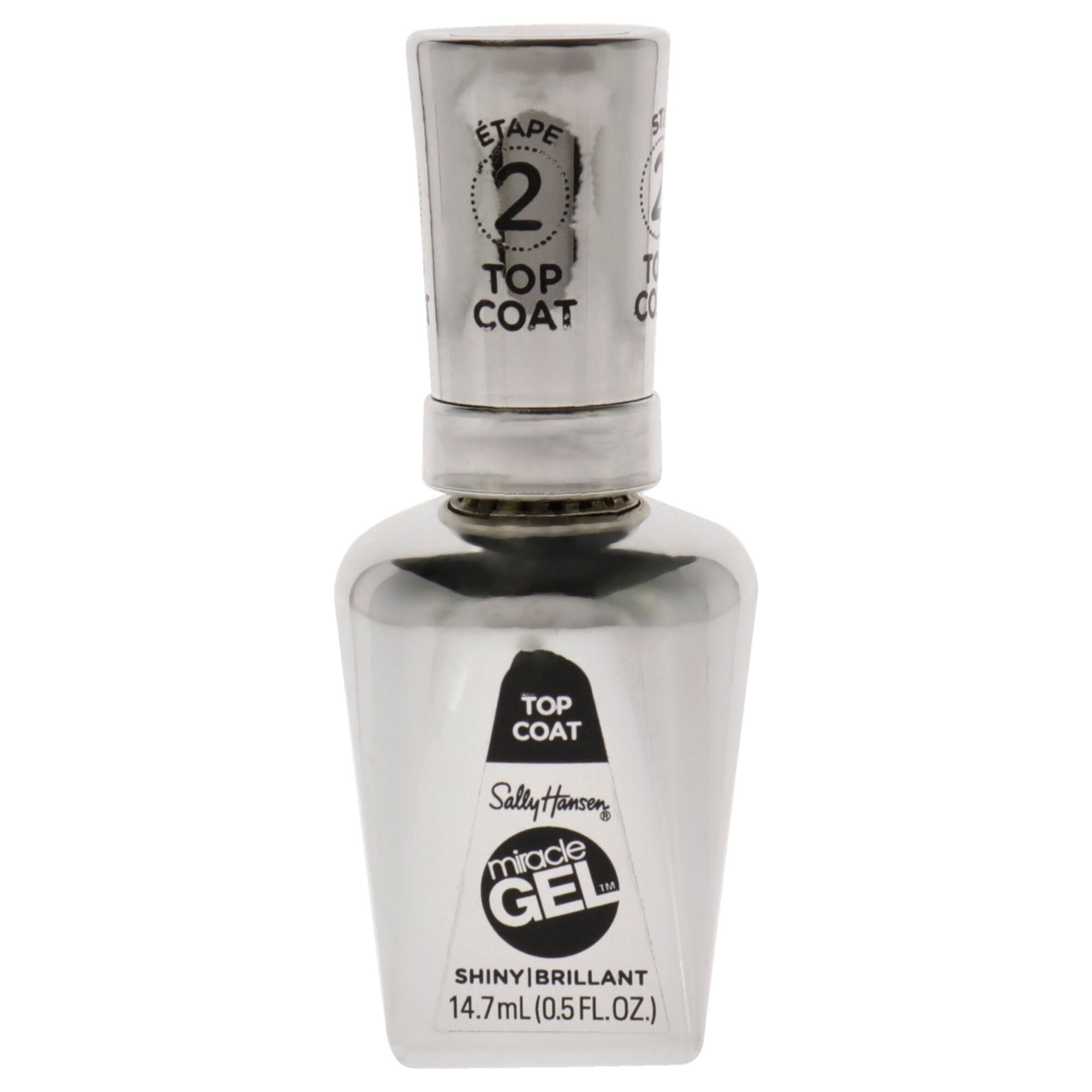 Miracle Gel - 101 Top Coat by Sally Hansen for Women - 0.5 oz Nail Polish, See Description, hi-res image number 0