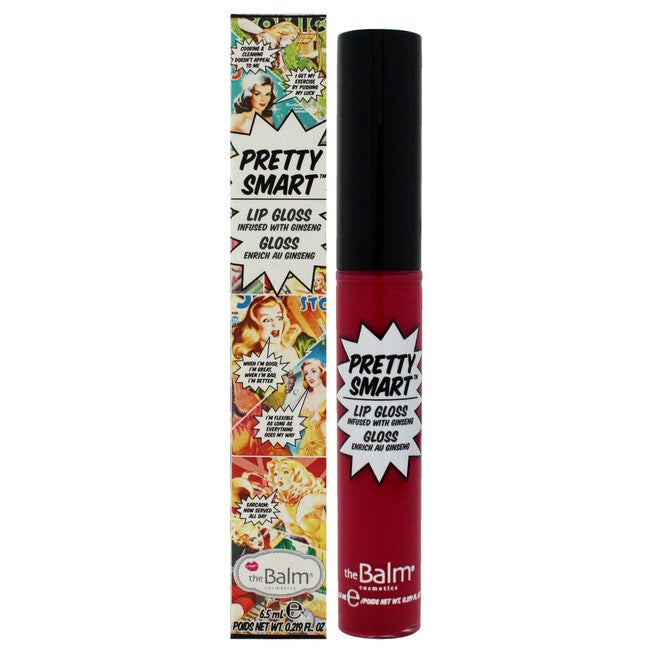 Pretty Smart Lip Gloss - Pow! by the Balm for Women - 0.219 oz Lip Gloss, NA, hi-res image number null