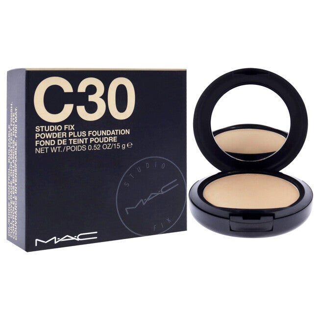 Studio Fix Powder Plus Foundation - C30 by MAC for Women - 0.52 oz Foundation, NA, alternate image number null