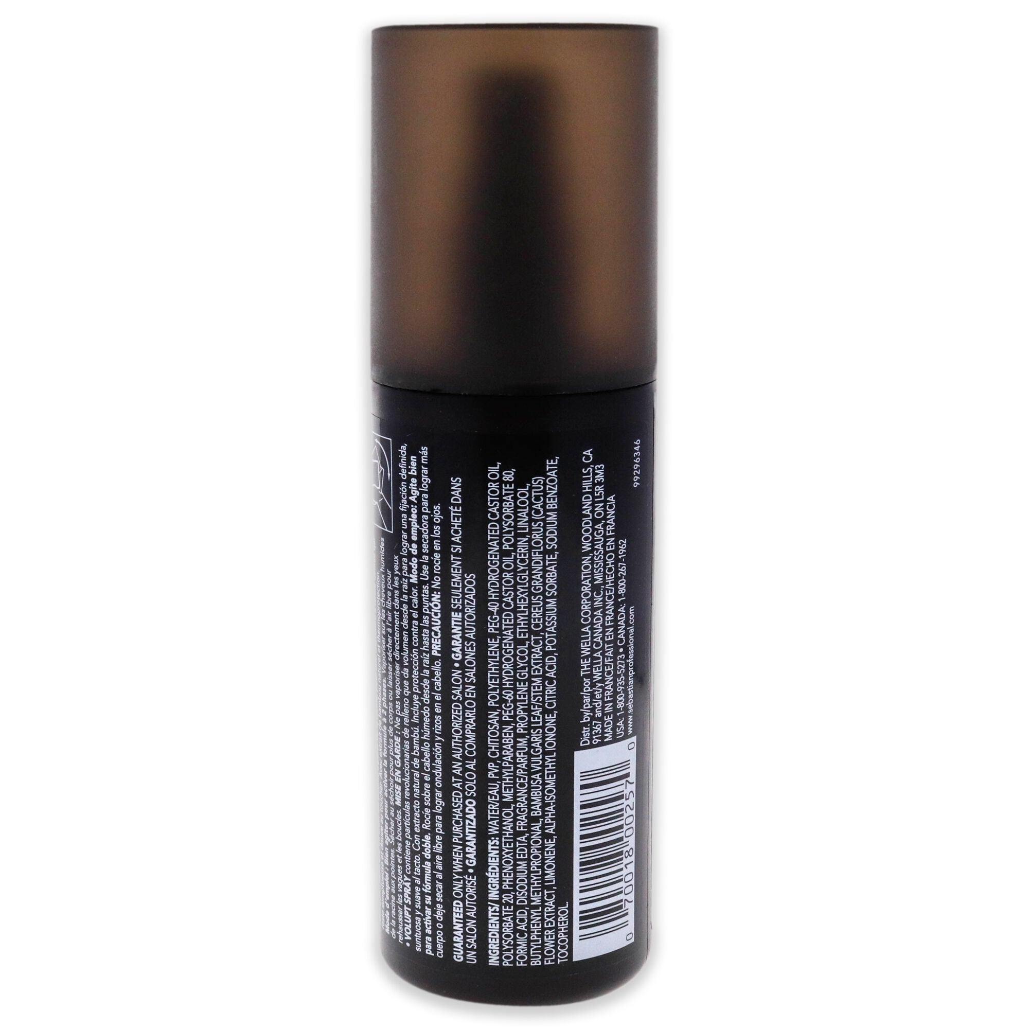 Volupt Volume Building Spray Gel by Sebastian for Unisex - 5.07 oz Hair Spray, See Description, alternate image number 2